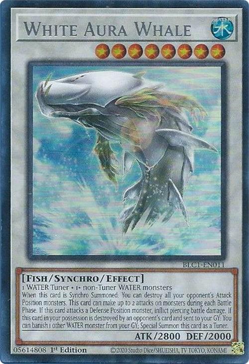 White Aura Whale (Silver) [BLC1-EN011] Ultra Rare - Josh's Cards