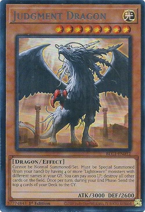 Judgment Dragon (Silver) [BLC1-EN012] Ultra Rare - Josh's Cards