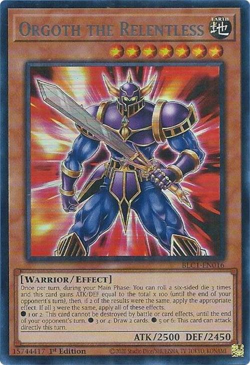 Orgoth the Relentless (Silver) [BLC1-EN016] Ultra Rare - Josh's Cards
