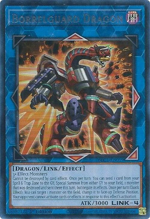 Borrelguard Dragon (Silver) [BLC1-EN019] Ultra Rare - Josh's Cards