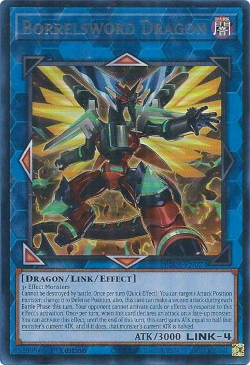 Borrelsword Dragon (Alternate Art) (Silver) [BLC1-EN023] Ultra Rare - Josh's Cards