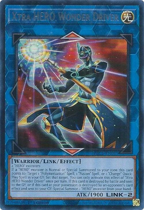 Xtra HERO Wonder Driver (Silver) [BLC1-EN031] Ultra Rare - Josh's Cards