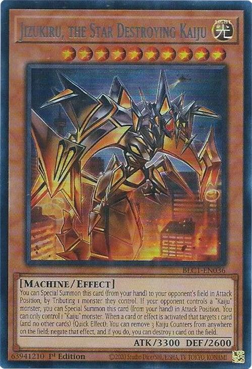 Jizukiru, the Star Destroying Kaiju (Silver) [BLC1-EN036] Ultra Rare - Josh's Cards