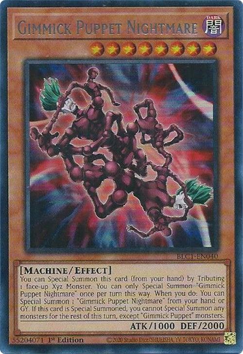Gimmick Puppet Nightmare (Silver) [BLC1-EN040] Ultra Rare - Josh's Cards