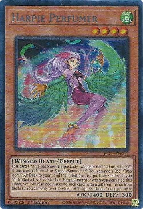 Harpie Perfumer (Silver) [BLC1-EN041] Ultra Rare - Josh's Cards