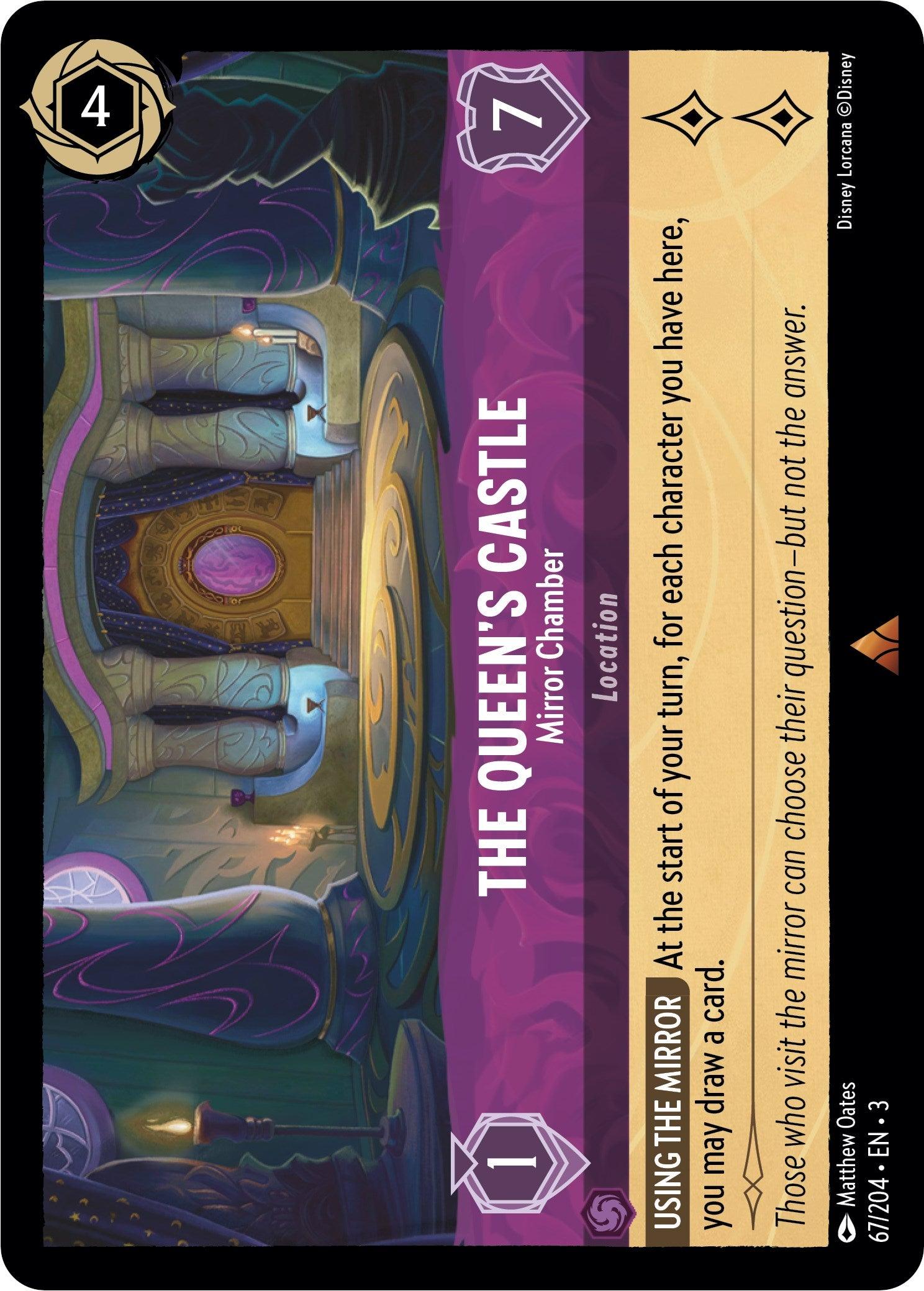 The Queen's Castle - Mirror Chamber (67/204) [Into the Inklands] - Josh's Cards