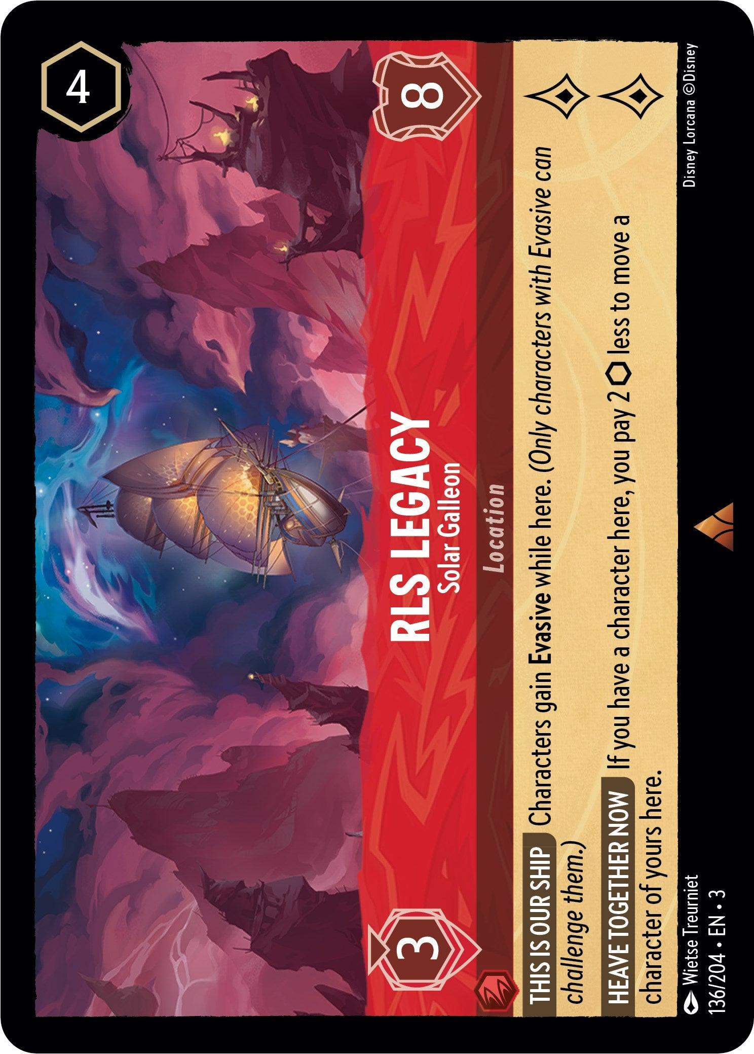 RLS Legacy - Solar Galleon (136/204) [Into the Inklands] - Josh's Cards