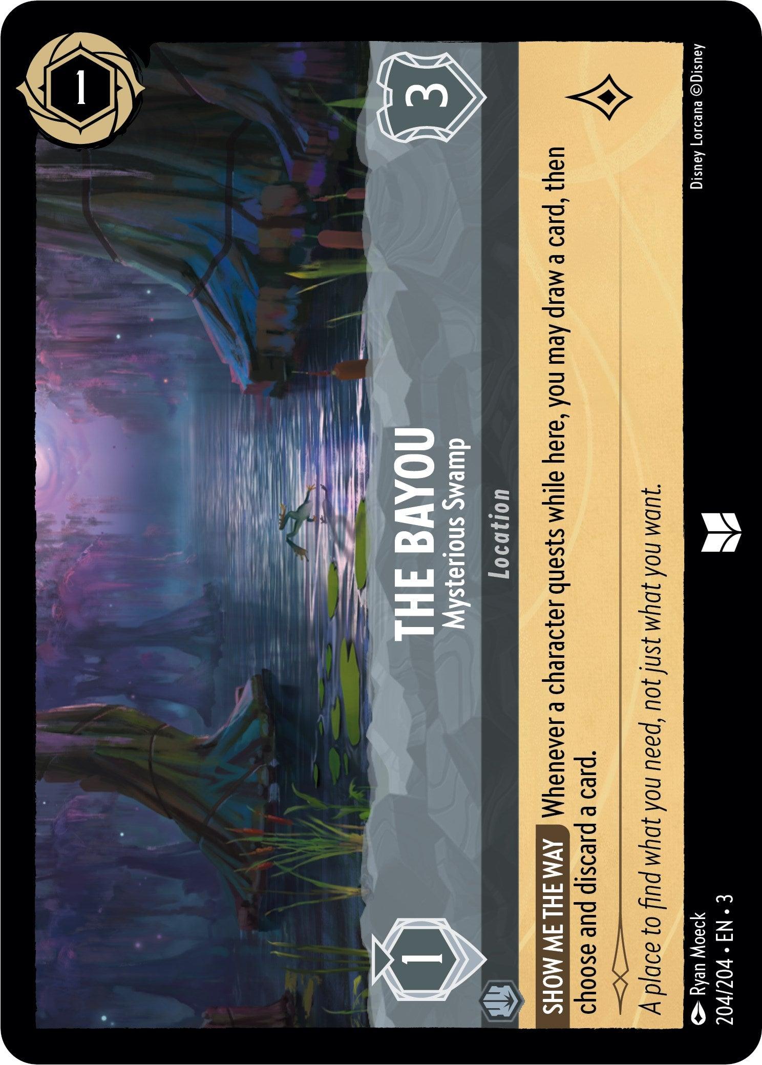 The Bayou - Mysterious Swamp (204/204) [Into the Inklands] - Josh's Cards