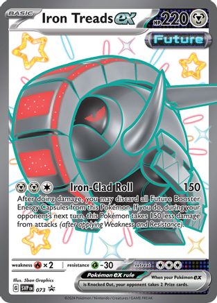 Iron Treads ex [73] (SV: Scarlet & Violet Promo Cards) Holofoil