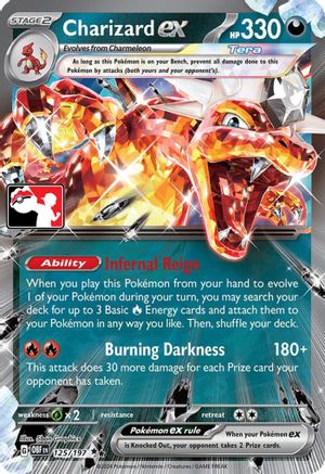 Charizard ex [125] (Prize Pack Series Cards) Holofoil