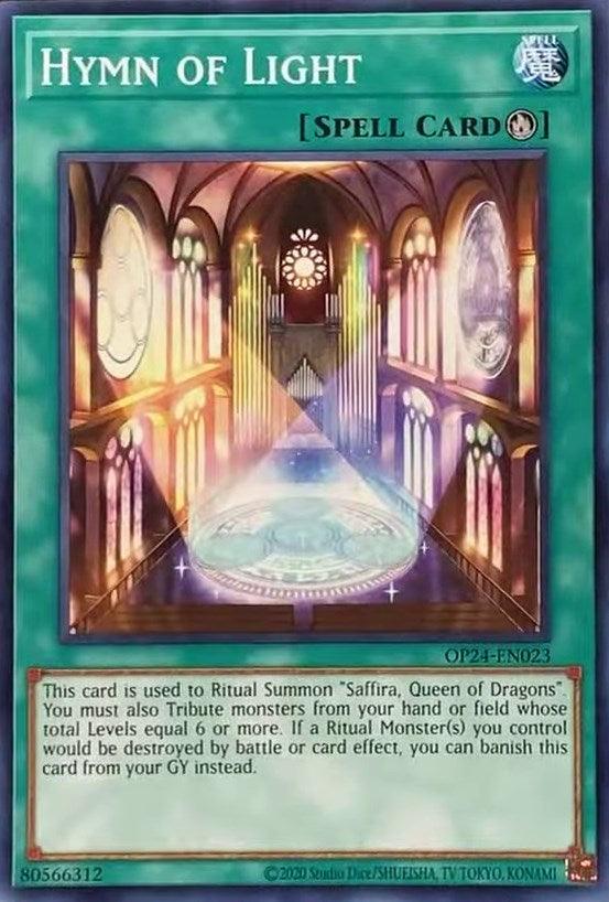 Hymn of Light [OP24-EN023] Common - Josh's Cards