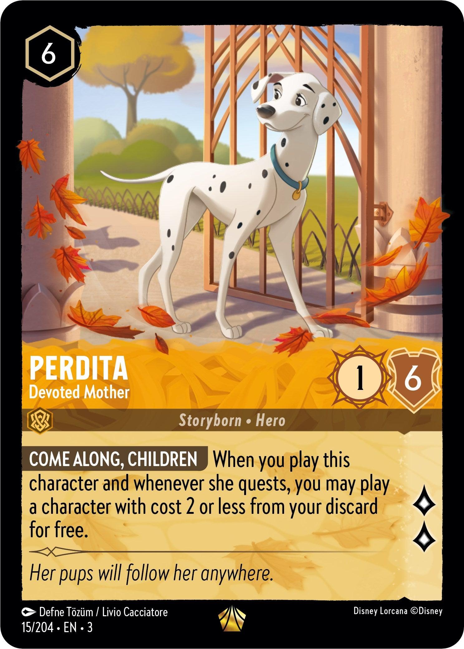 Perdita - Devoted Mother (15/204) [Into the Inklands] - Josh's Cards