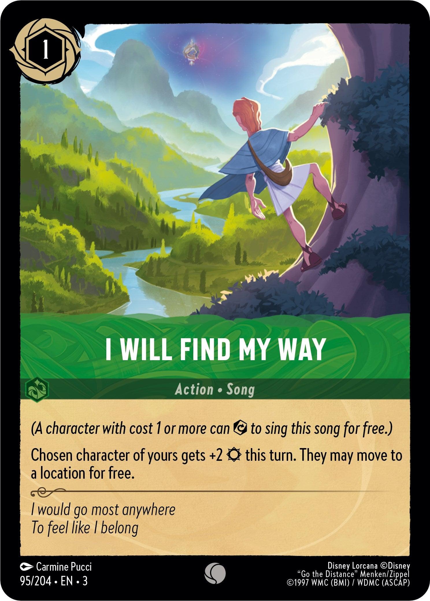 I Will Find My Way (95/204) [Into the Inklands] - Josh's Cards