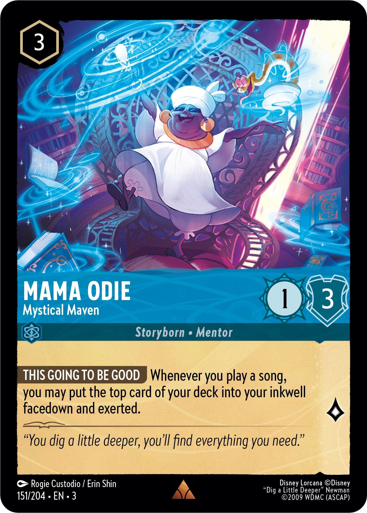 Mama Odie - Mystical Maven (151/204) [Into the Inklands] - Josh's Cards