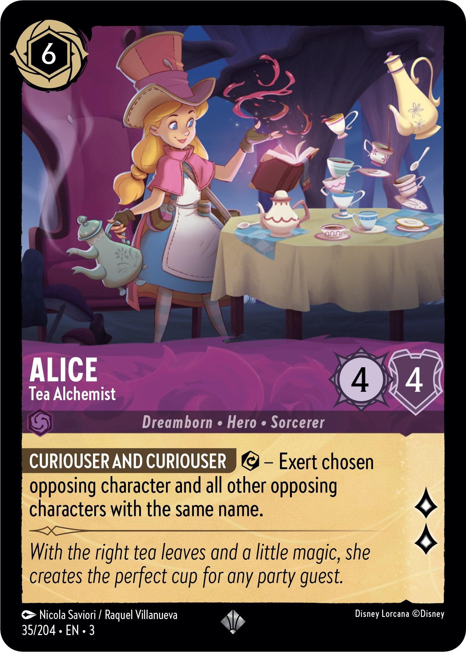 Alice - Tea Alchemist (35/204) [Into the Inklands] - Josh's Cards