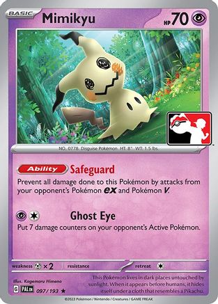 Mimikyu 097/193 - Prize Pack Series Cards