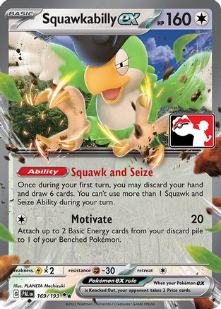 Squawkabilly ex 169/193 - Prize Pack Series Cards Holofoil