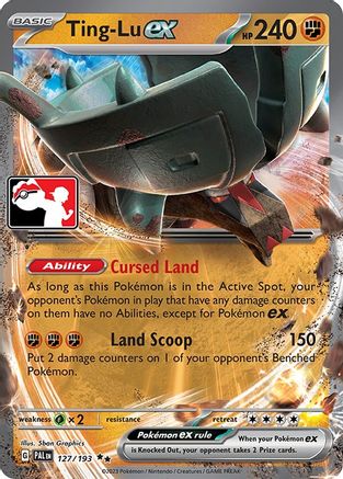 Ting-Lu ex 127/193 - Prize Pack Series Cards Holofoil