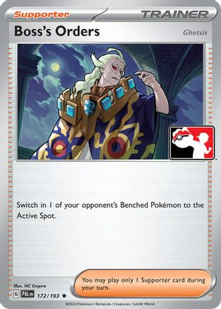 Boss's Orders 172/193 - Prize Pack Series Cards Holofoil