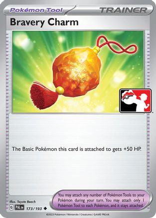 Bravery Charm 173/193 - Prize Pack Series Cards