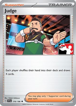 Judge 176/198 - Prize Pack Series Cards Holofoil