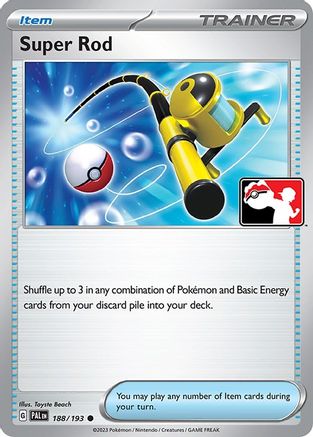 Super Rod 188/193 - Prize Pack Series Cards