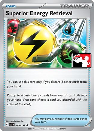 Superior Energy Retrieval 189/193 - Prize Pack Series Cards