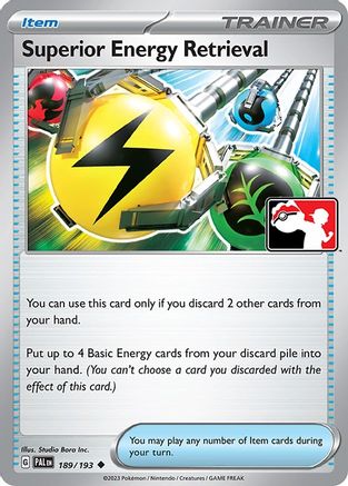 Superior Energy Retrieval [189] (Prize Pack Series Cards)