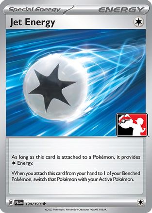 Jet Energy 190/193 - Prize Pack Series Cards Holofoil
