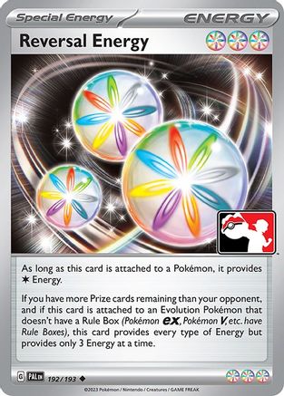 Reversal Energy 192/193 - Prize Pack Series Cards
