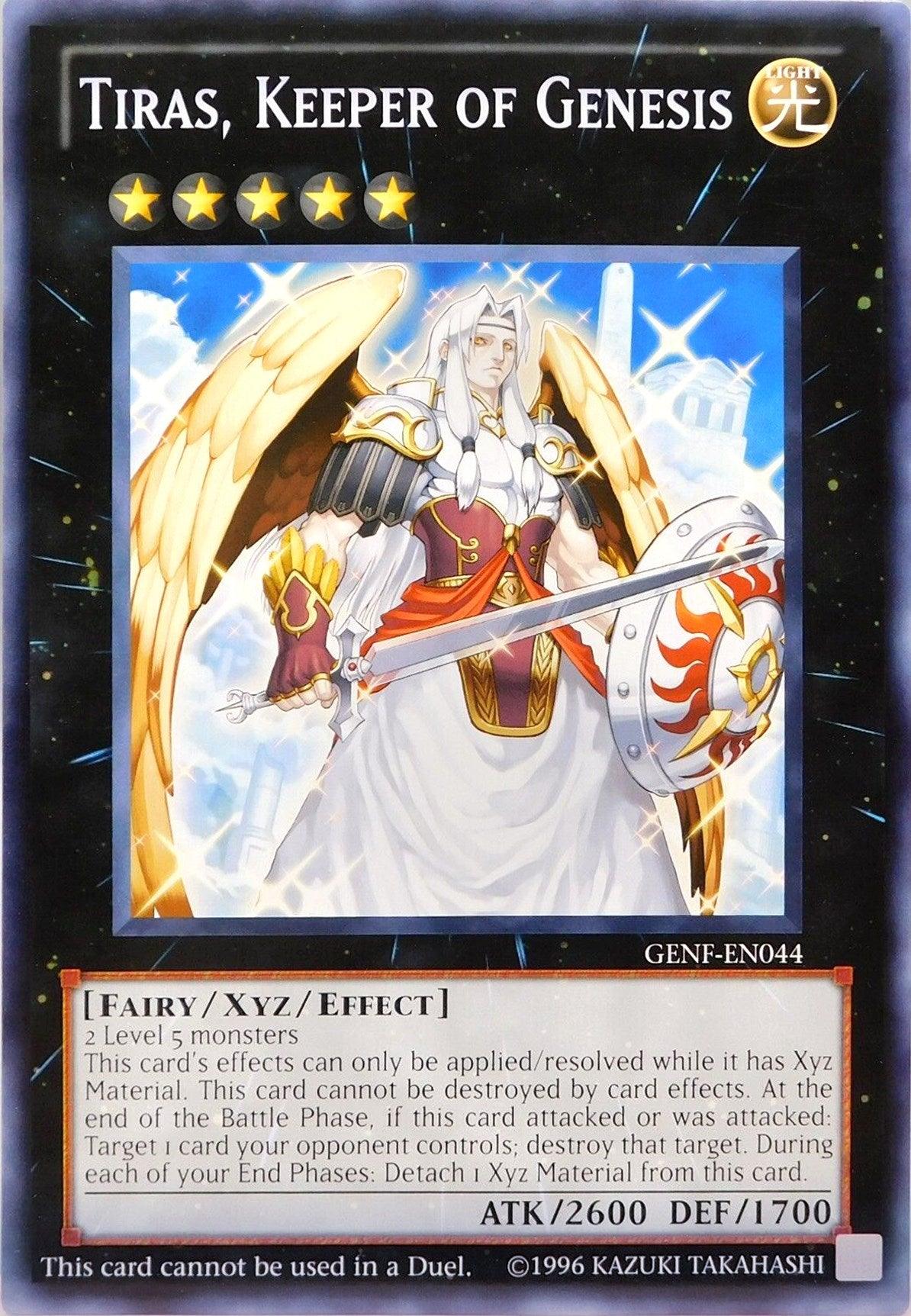 Tiras, Keeper of Genesis (Oversized) [GENF-EN044] Promo - Josh's Cards