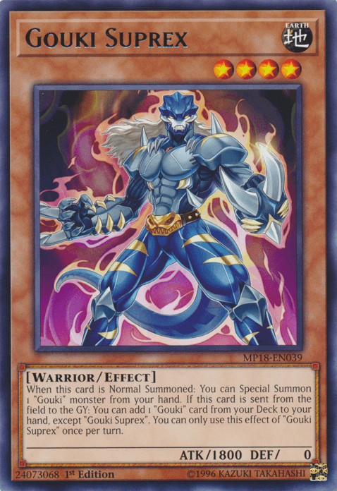 Gouki Suprex [MP18-EN039] Rare - Josh's Cards