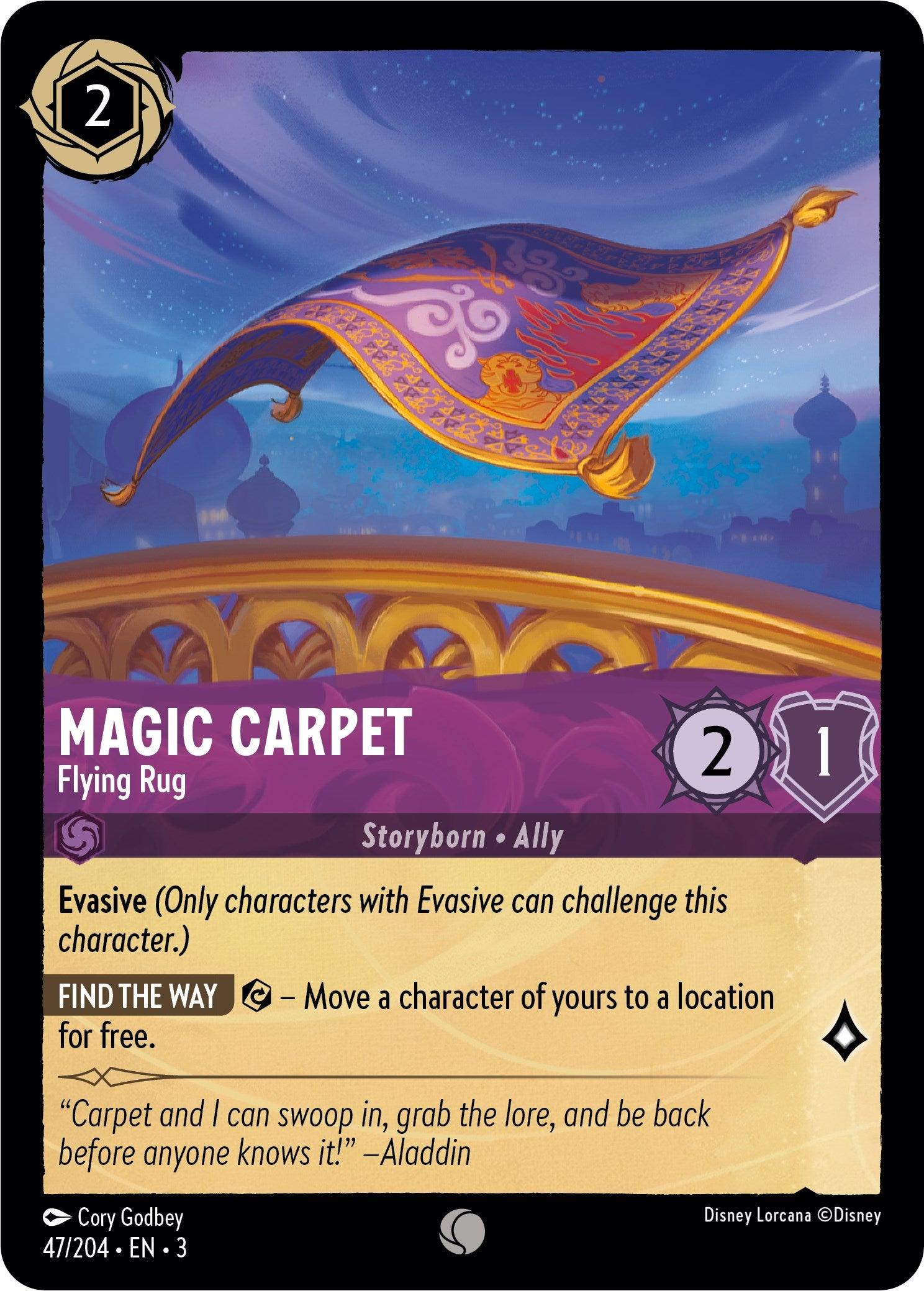 Magic Carpet - Flying Rug (47/204) [Into the Inklands] - Josh's Cards