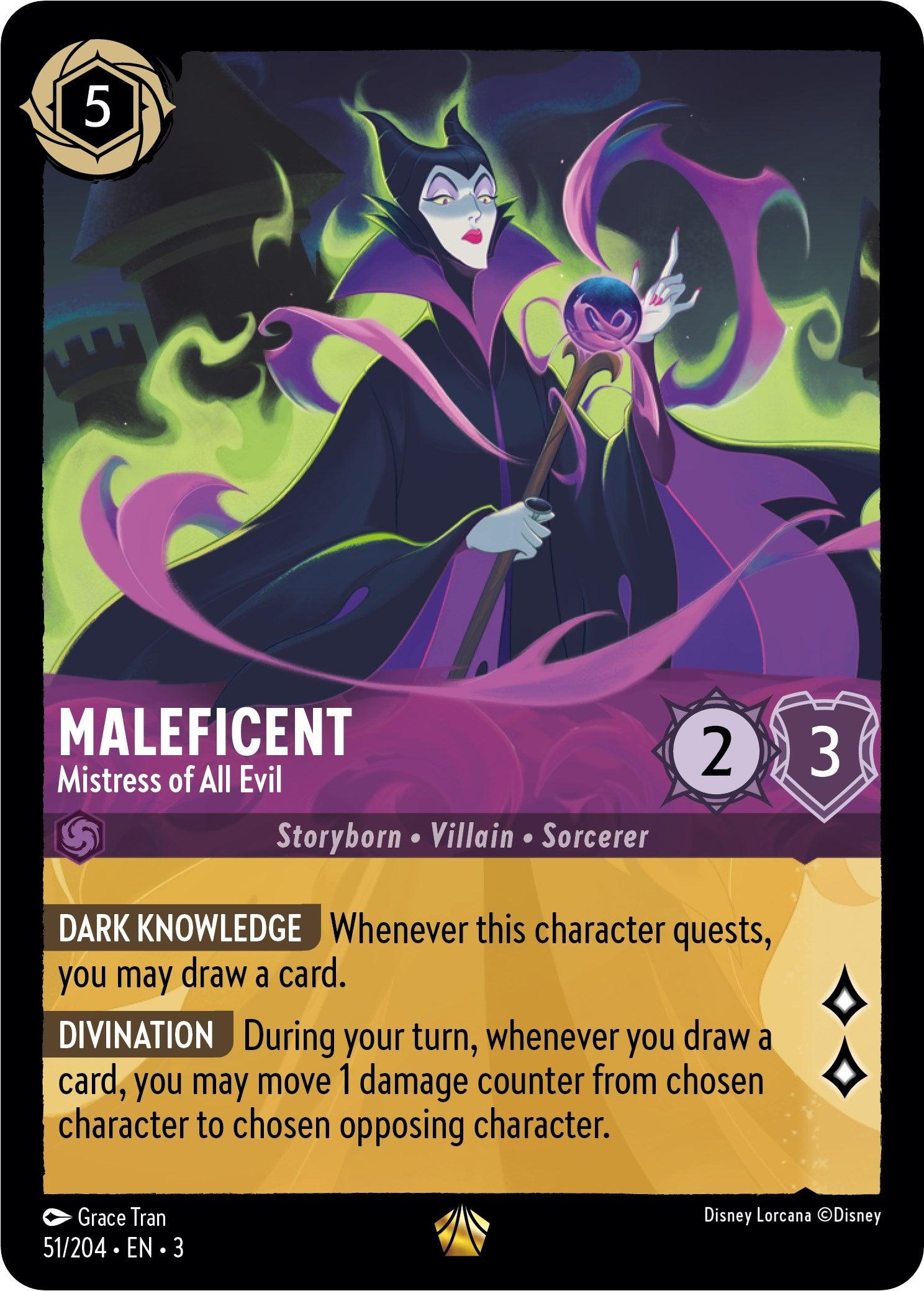 Maleficent - Mistress of All Evil (51/204) [Into the Inklands] - Josh's Cards