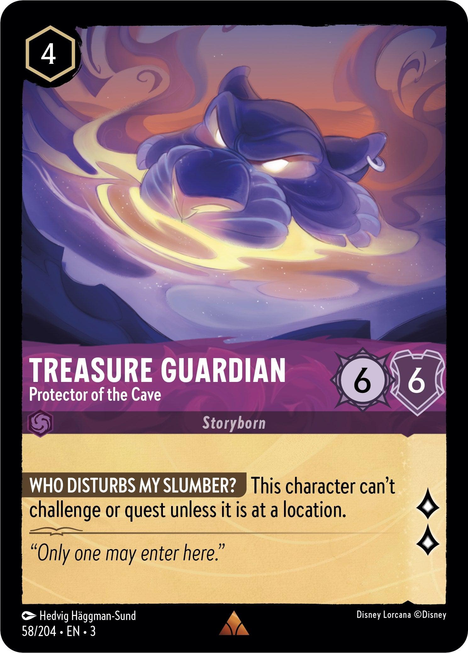 Treasure Guardian - Protector of the Cave (58/204) [Into the Inklands] - Josh's Cards