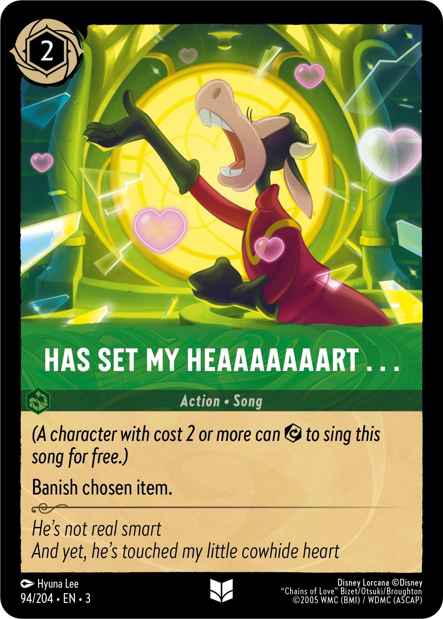 Has Set My Heaaaaaaart . . . (94/204) [Into the Inklands] - Josh's Cards