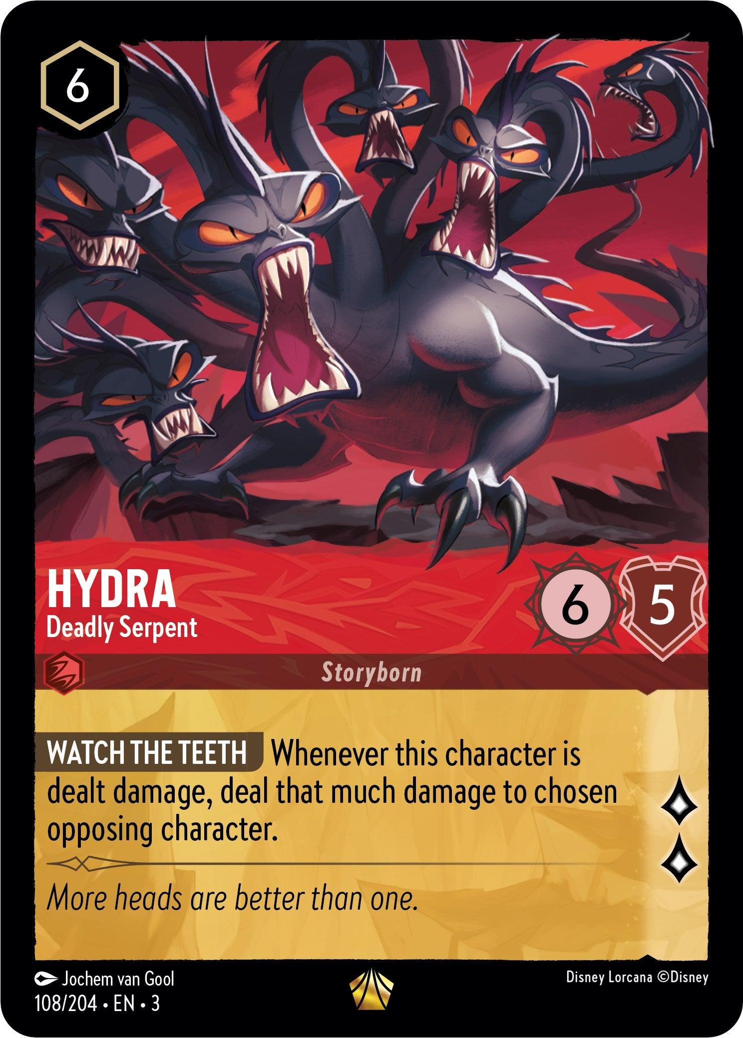 Hydra - Deadly Serpent (108/204) [Into the Inklands] - Josh's Cards