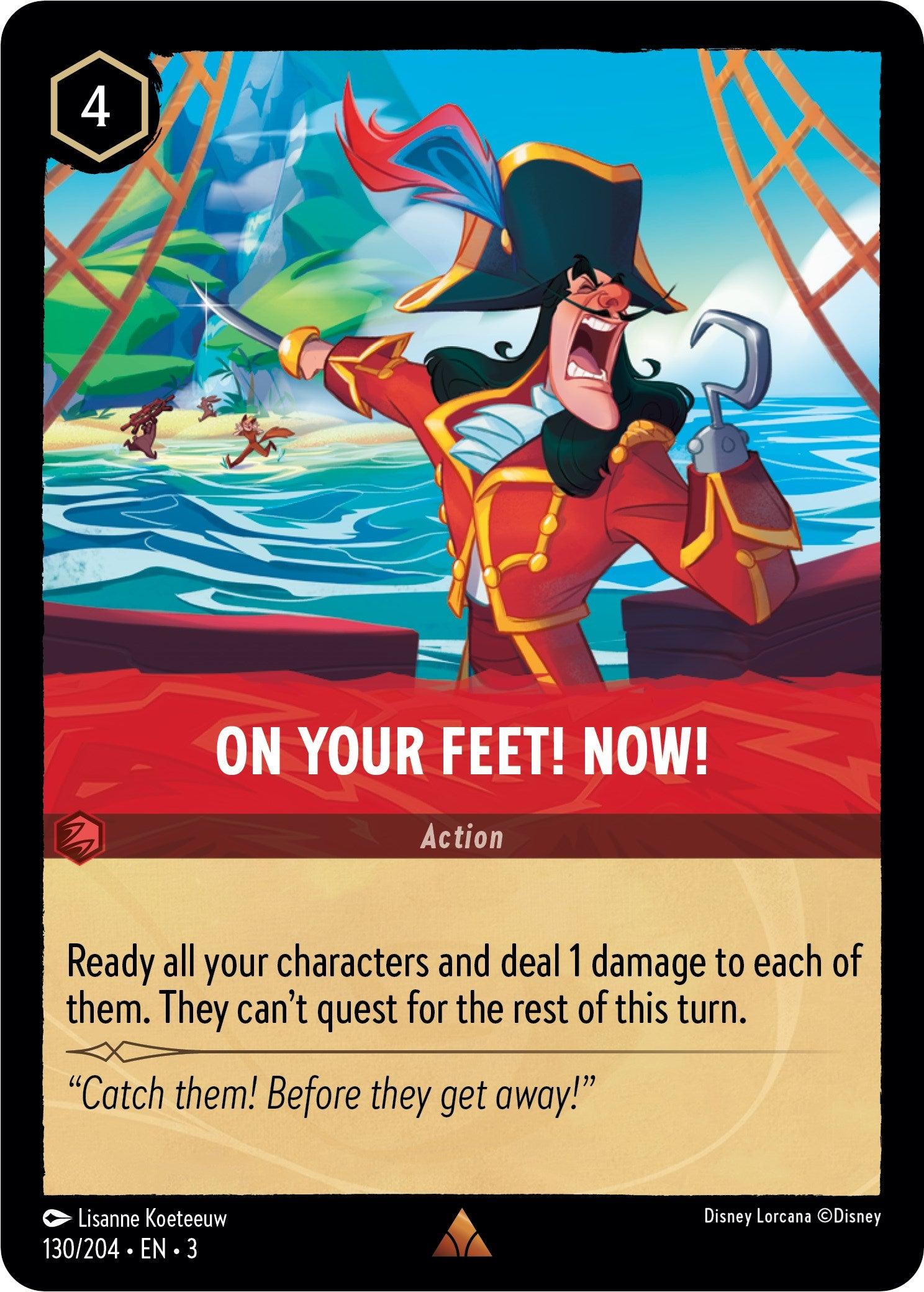 On Your Feet! Now! (130//204) [Into the Inklands] - Josh's Cards