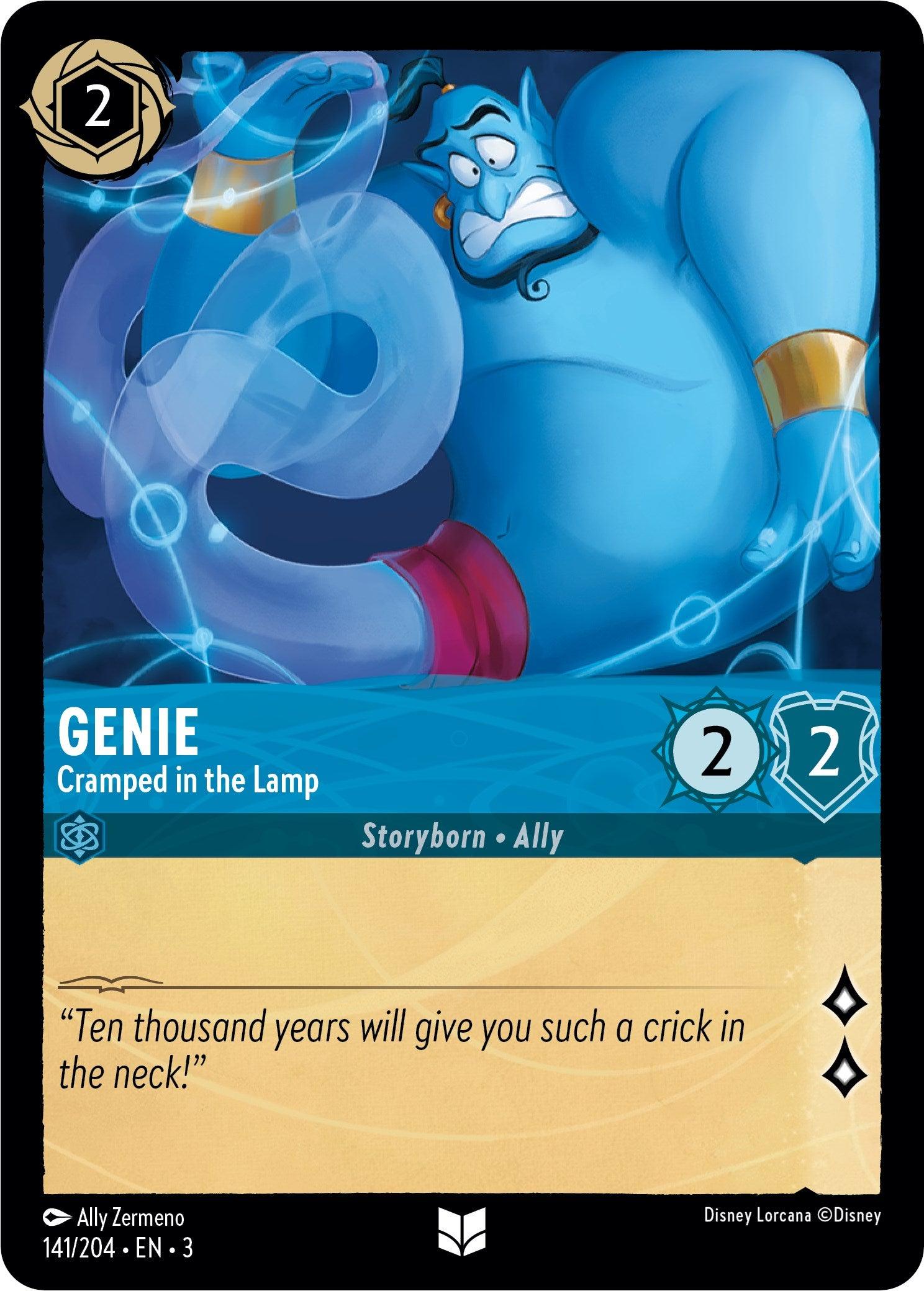 Genie - Cramped in the Lamp (141//204) [Into the Inklands] - Josh's Cards