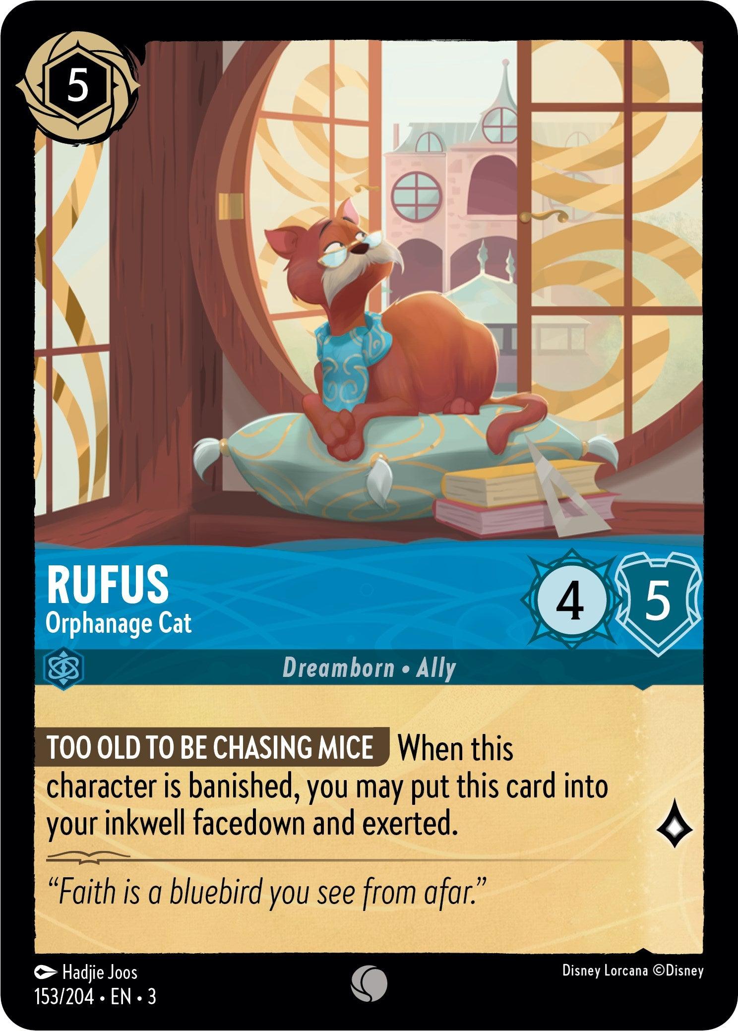 Rufus - Orphanage Cat (153/204) [Into the Inklands] - Josh's Cards