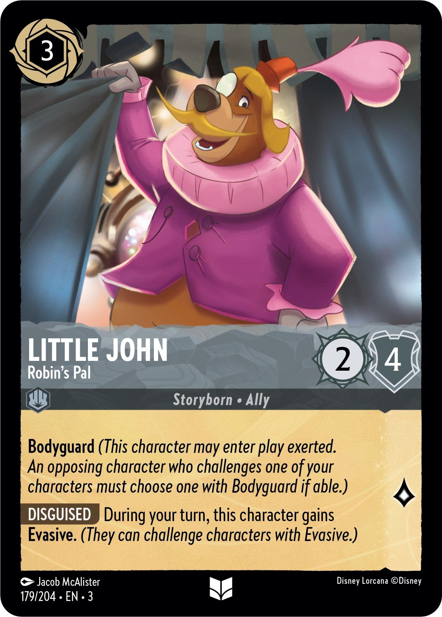Little John - Robin's Pal (179/204) [Into the Inklands] - Josh's Cards