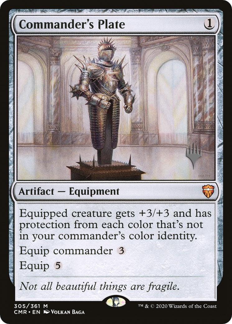 Commander's Plate (Promo Pack) [Murders at Karlov Manor Promos] - Josh's Cards