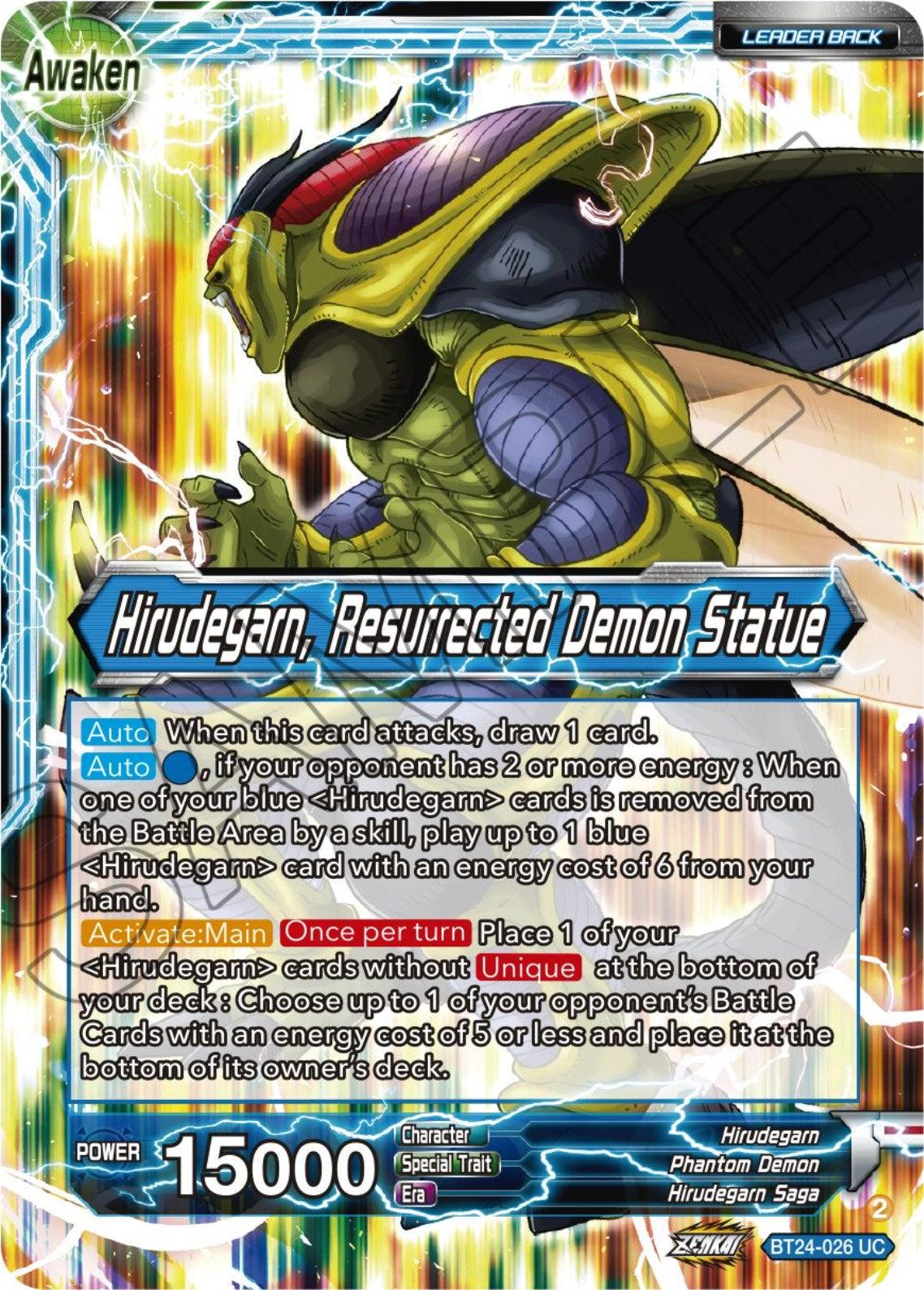 Hirudegarn // Hirudegarn, Resurrected Demon Statue (BT24-026) [Beyond Generations] - Josh's Cards