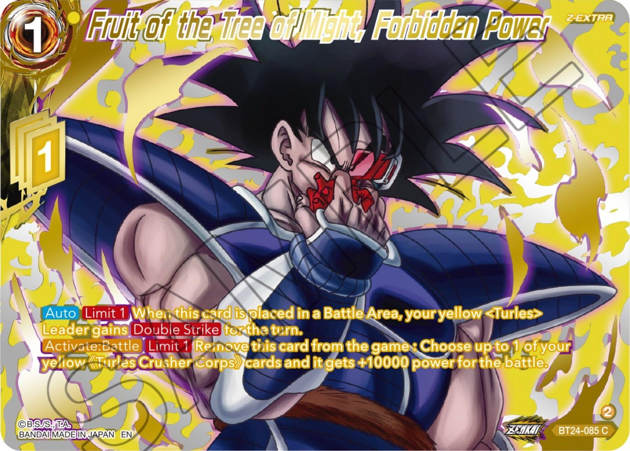 Fruit of the Tree of Might, Forbidden Power (Collector Booster) (BT24-085) [Beyond Generations] - Josh's Cards