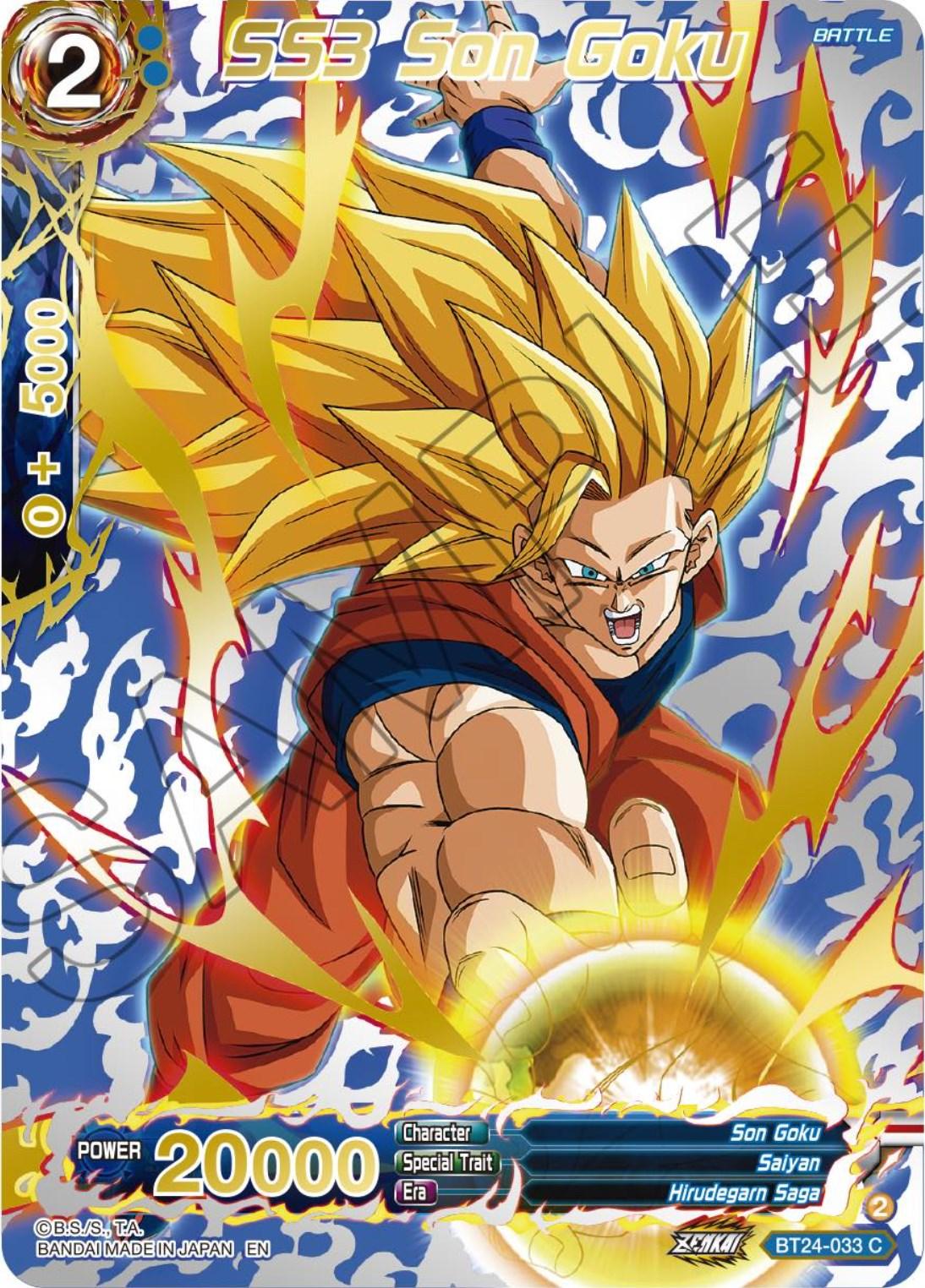 SS3 Son Goku (Collector Booster) (BT24-033) [Beyond Generations] - Josh's Cards