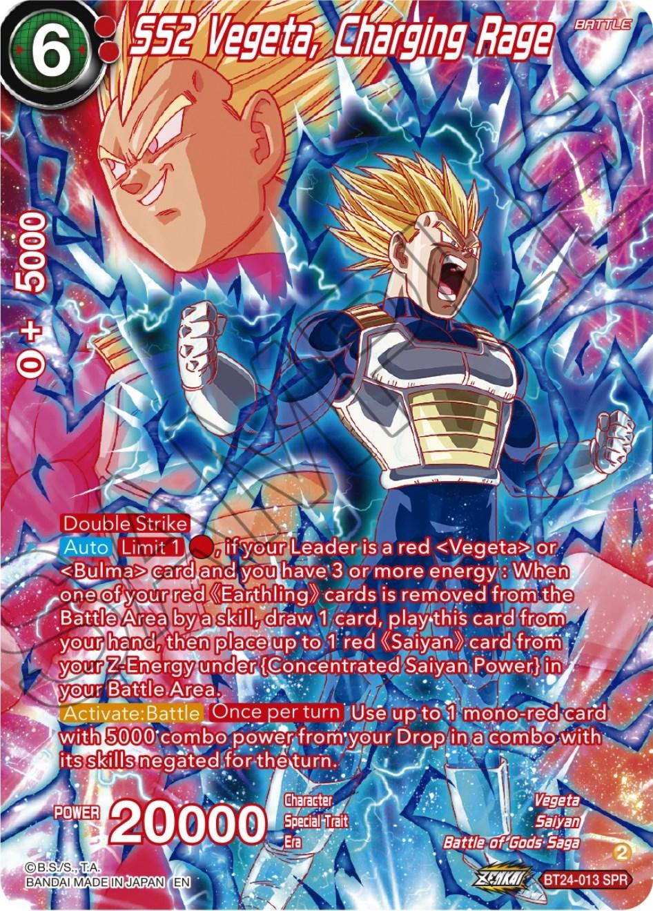 SS2 Vegeta, Charging Rage (SPR) (BT24-013) [Beyond Generations] - Josh's Cards