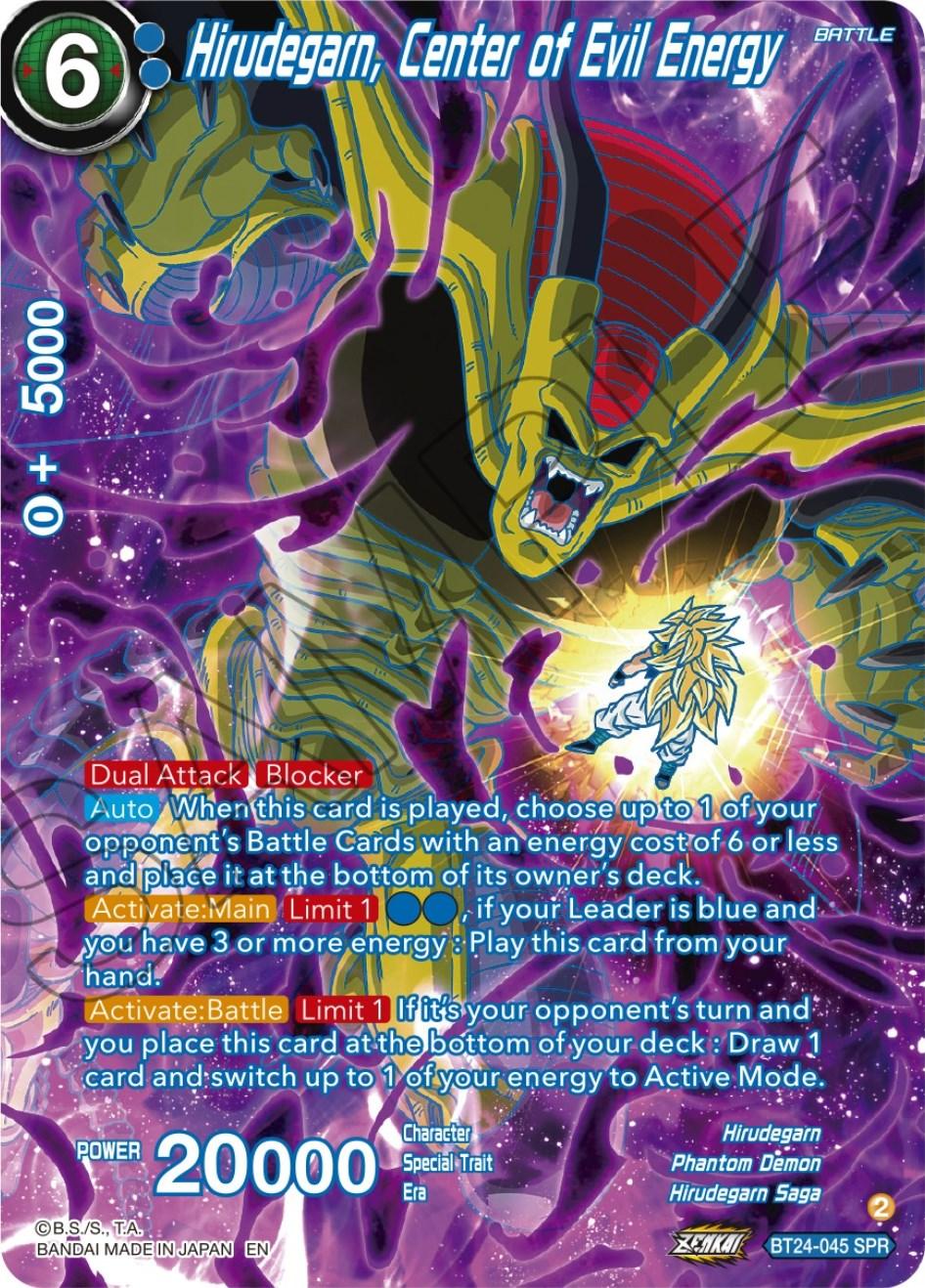 Hirudegarn, Center of Evil Energy (SPR) (BT24-045) [Beyond Generations] - Josh's Cards