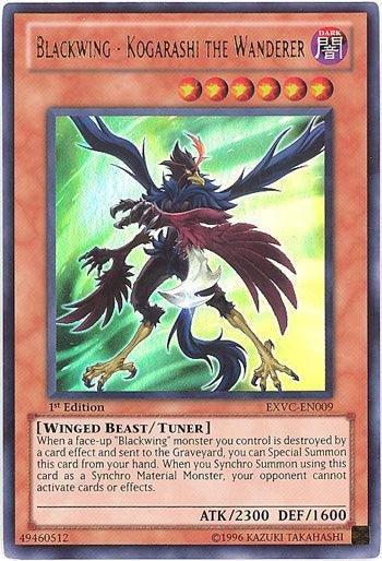 Blackwing - Kogarashi the Wanderer [EXVC-EN009] Ultra Rare - Josh's Cards