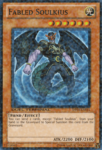 Fabled Soulkius [DT03-EN011] Super Rare - Josh's Cards