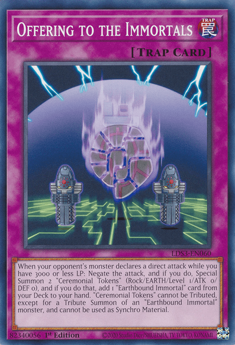 Offering to the Immortals [LDS3-EN060] Common - Josh's Cards
